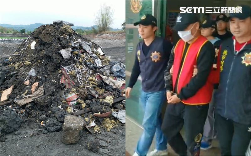 竹聯幫勾結環保蟑螂　濁水溪丟廢棄物