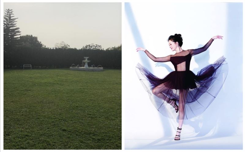 劉真追思會場地曝　翠綠草地搭噴水池