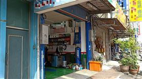 新莊,汽修廠,爆胎,輪胎,小孩,受傷（圖／記者游承霖拍攝）