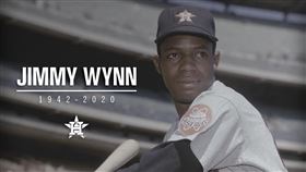 ▲太空人傳奇球星溫恩（Jimmy Wynn）過世享壽78歲。（圖／翻攝自太空人推特）