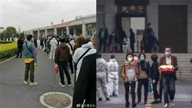  武漢殯儀館開放500個骨灰罈。（圖／翻攝自推特）