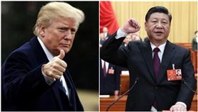 川普,習近平（圖／翻攝自推特Donald J. Trump、新華網）