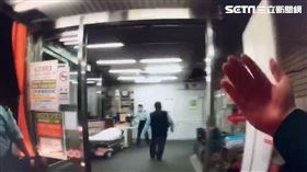 苗栗警4分鐘開道救嗆奶命危嬰／翻攝畫面