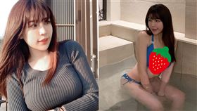 陳玟媛,營養師,泡湯,正妹,師大,許維恩 圖/IG