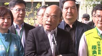 「類包機」接返台人　蘇揆向對岸喊話