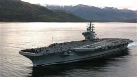 雷根號航空母艦（USS Ronald Reagan）。（圖／翻攝自維基百科，版權屬公有領域）