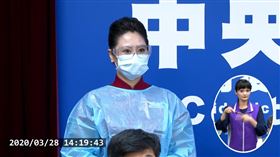 長榮、華航空姐著防疫服出席記者會　包頭、戴護目鏡仍美