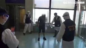 台中槍手從越南被遣返，超嚴防疫逮人／翻攝畫面