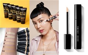 NYX「天生光感輕盈無痕遮瑕蜜」、「天生光感持久粉底液」。（圖／品牌提供）