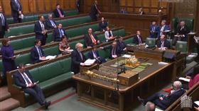 （圖／翻攝自UK Parliament YouTube）英國,內閣,會議