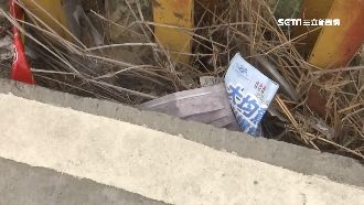 停車場亂丟口罩！隨手一拍多達58個