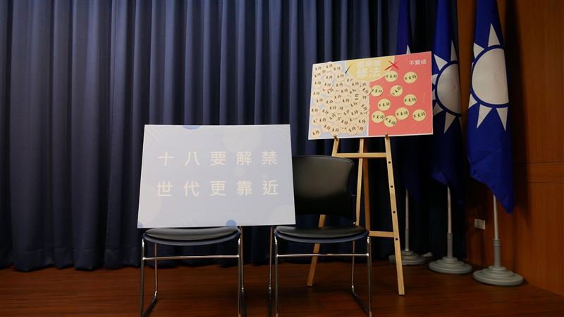 來真的？國民黨大膽宣示修憲解18禁