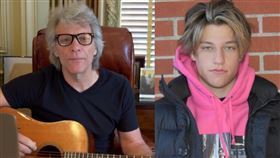 瓊·邦·喬飛17歲的二兒子雅各伯疑似有輕微症狀。（圖／翻攝自瓊·邦·喬飛IG）