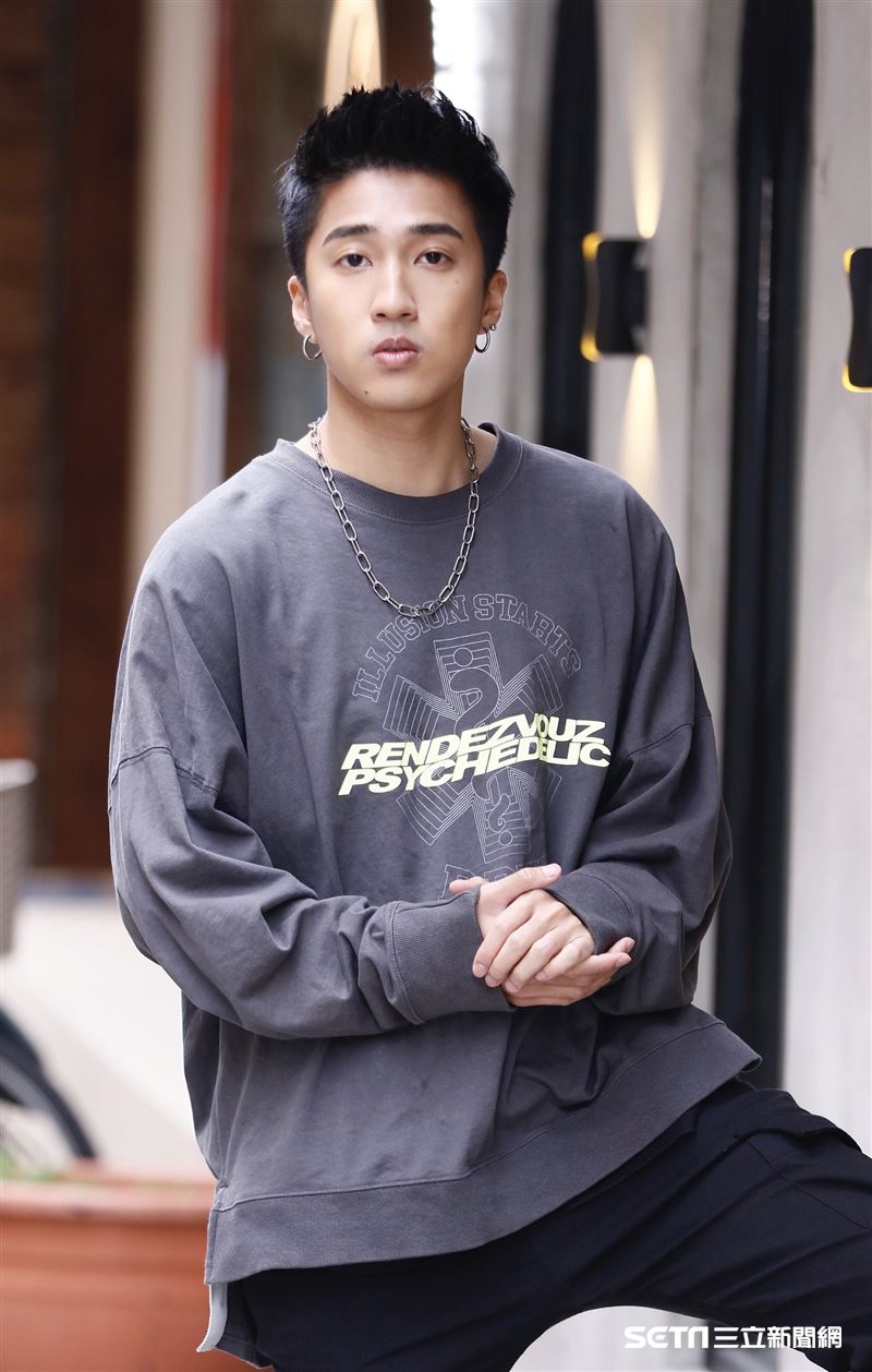 婁峻碩接受三立新聞網專訪。（圖/記者林聖凱攝影）