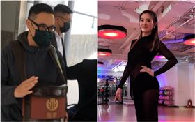 劉真最後一程由弟弟劉恆陪同。（圖／記者林芷卉攝影）