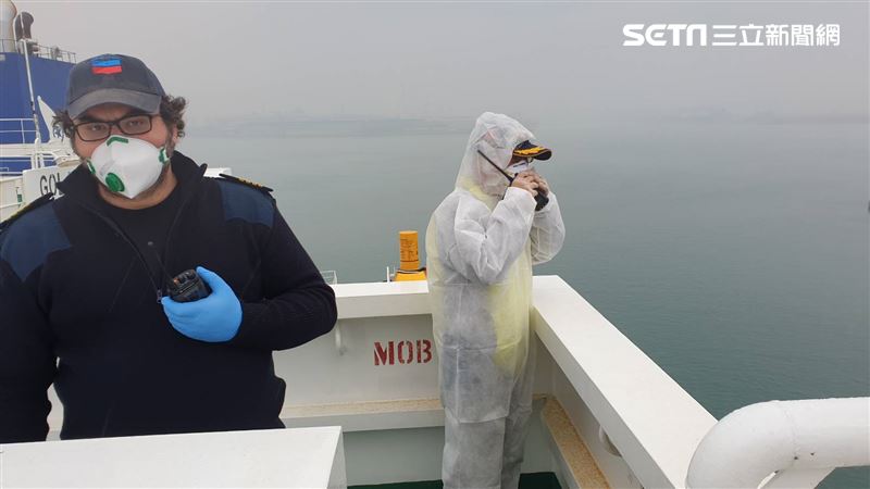 船員發燒　引水人嘆無裝備硬頭皮登船