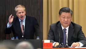 強生,習近平（左圖／翻攝自臉書；右圖／資料照）