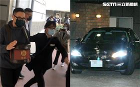 劉真靈車抵達三芝　圖／記者邱榮吉攝影