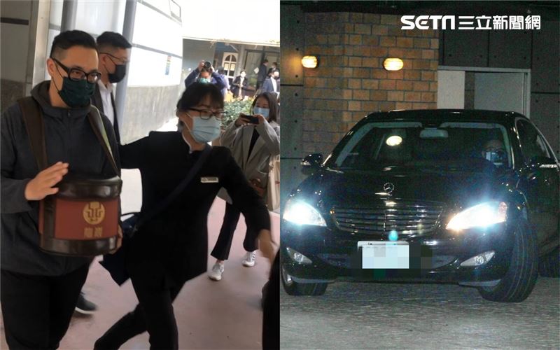 弟弟全程護送　劉真靈車抵三芝真龍殿