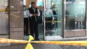 大直,板信,搶銀行,保全,中彈,北安路,（記者李依璇攝影）