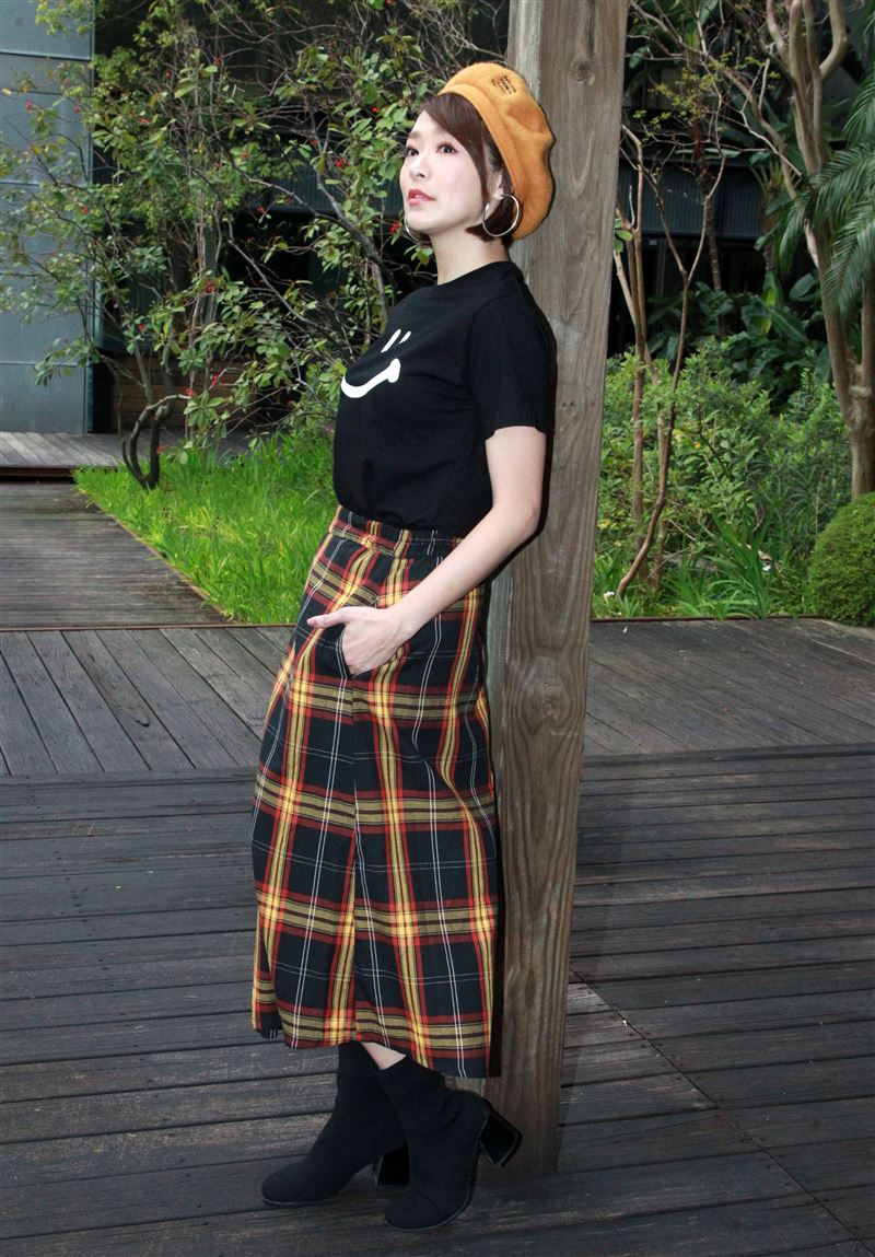 茵芙接受三立新聞網專訪。（記者邱榮吉/攝影）