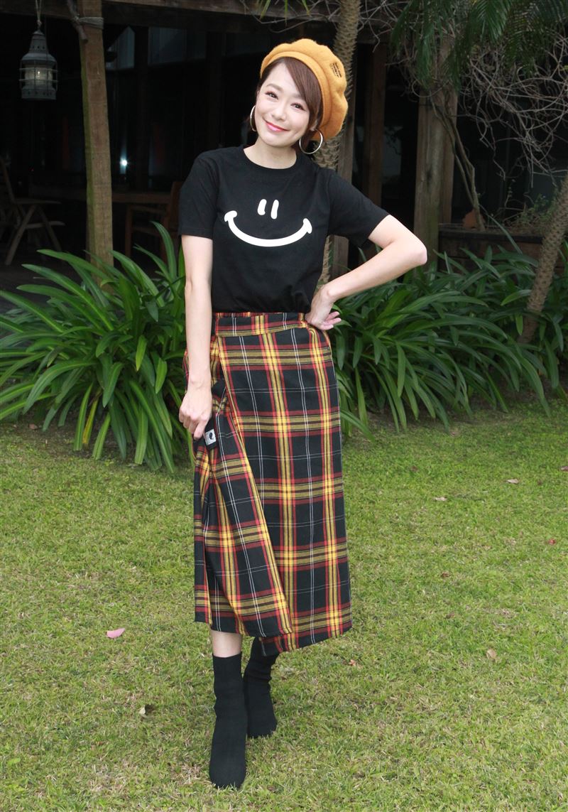 茵芙接受三立新聞網專訪。（記者邱榮吉/攝影）