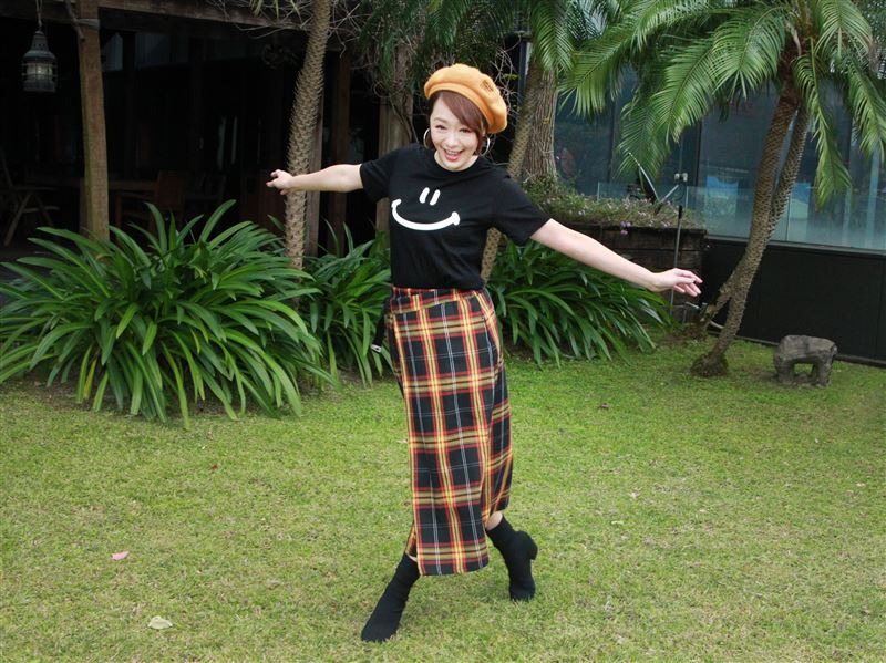 茵芙接受三立新聞網專訪。（記者邱榮吉/攝影）