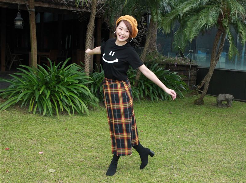 茵芙接受三立新聞網專訪。（記者邱榮吉/攝影）