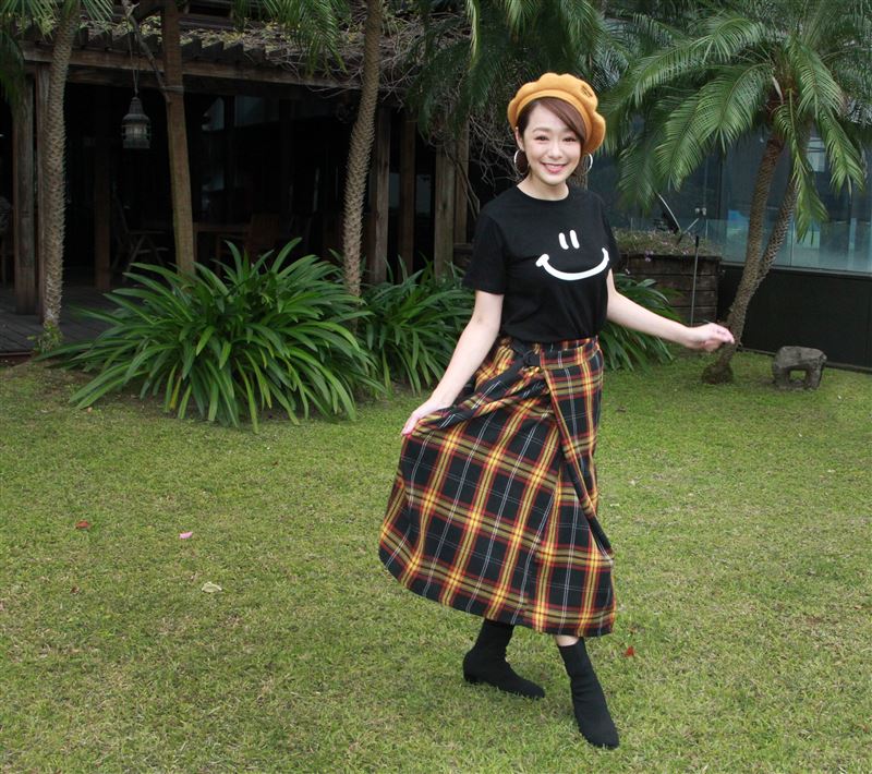 茵芙接受三立新聞網專訪。（記者邱榮吉/攝影）