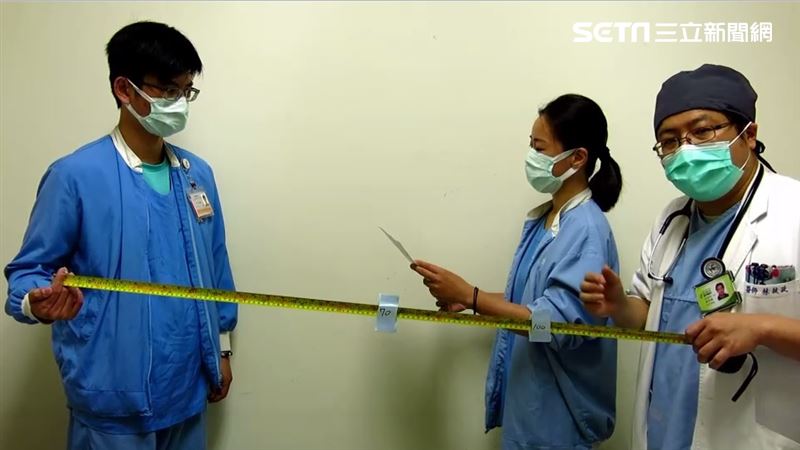 社交距離防武肺傳染　醫曝測量方法