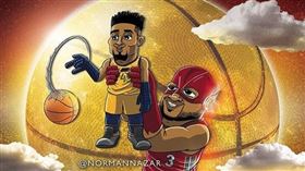 ▲米契爾與戈貝爾。（圖／取自IG）