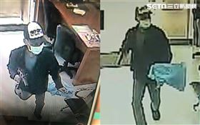 搶匪,板信銀,中山 中山分局提供