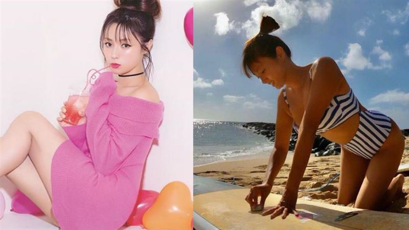 愛情滋潤變更美　女星比基尼大露股溝