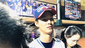 ▲開南大學先發投手許峻暘主投8局狂飆14K。（圖／記者黃泓哲攝影）