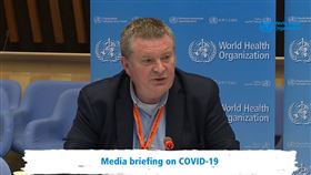 世界衛生組織,WHO緊急事件小組首席專家萊恩（Mike Ryan）（圖／翻攝自WHO直播）