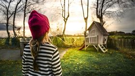 房子,小孩。（圖／取自Pixabay）
