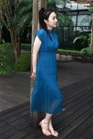 Amy Liu接受三立新聞網專訪。（記者邱榮吉/攝影）