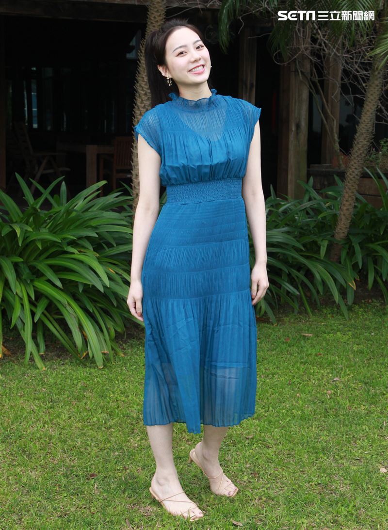 Amy Liu接受三立新聞網專訪。（記者邱榮吉/攝影）