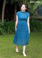 Amy Liu接受三立新聞網專訪。（記者邱榮吉/攝影）