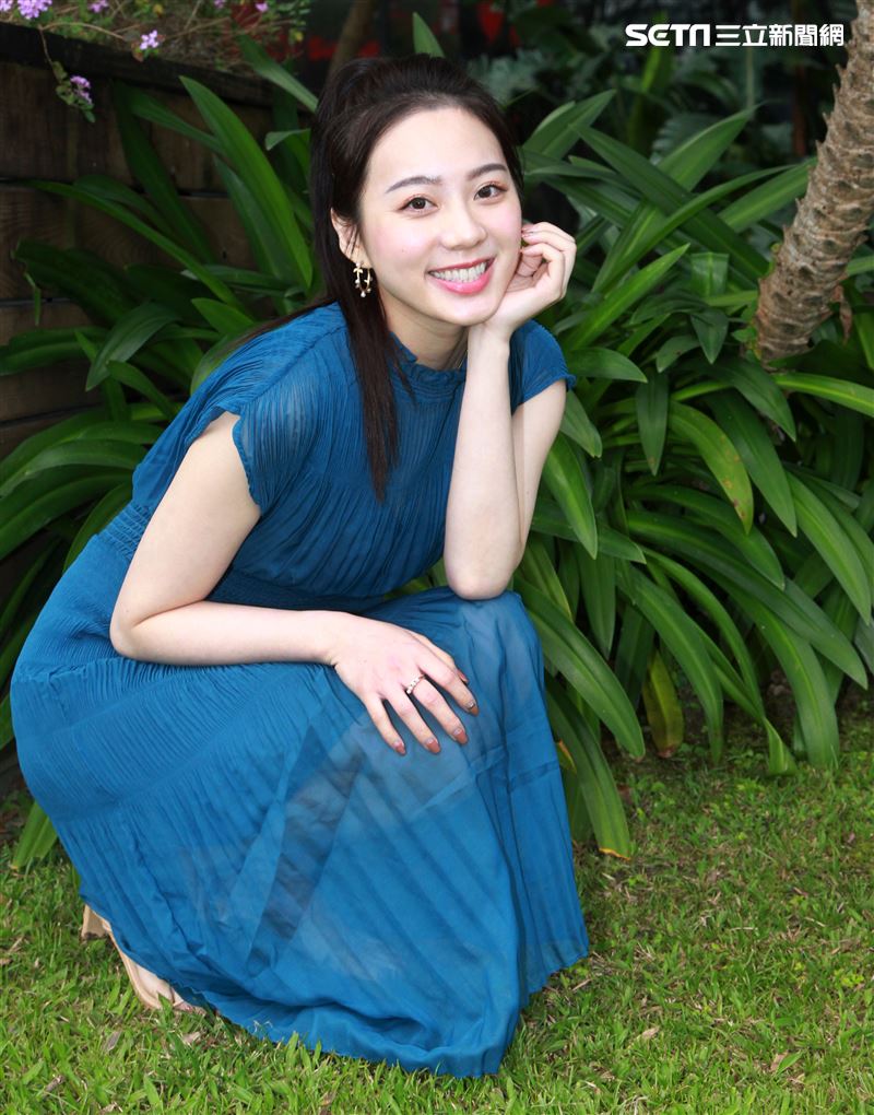 Amy Liu接受三立新聞網專訪。（記者邱榮吉/攝影）