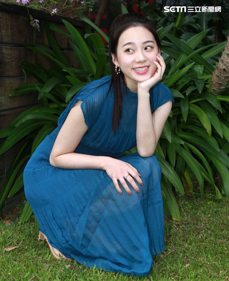 Amy Liu接受三立新聞網專訪。（記者邱榮吉/攝影）