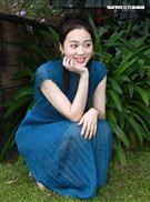 Amy Liu接受三立新聞網專訪。（記者邱榮吉/攝影）