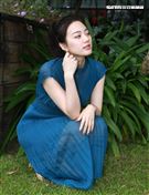 Amy Liu接受三立新聞網專訪。（記者邱榮吉/攝影）