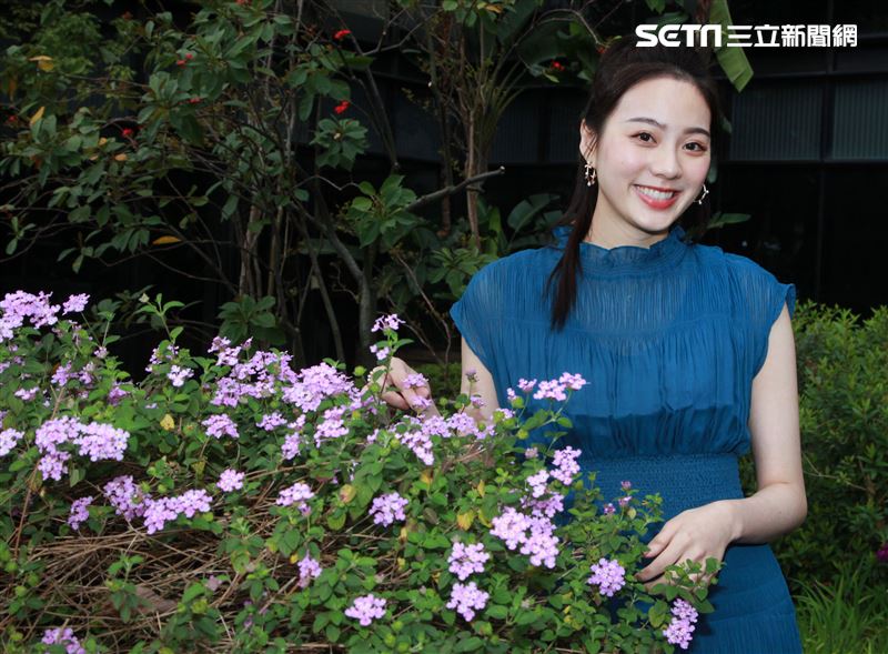 Amy Liu接受三立新聞網專訪。（記者邱榮吉/攝影）