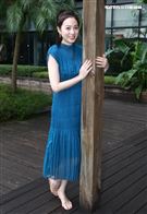 Amy Liu接受三立新聞網專訪。（記者邱榮吉/攝影）