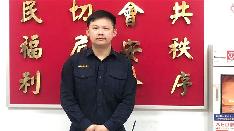 婦天元宮賞櫻丟車牌　淡水暖警助尋回