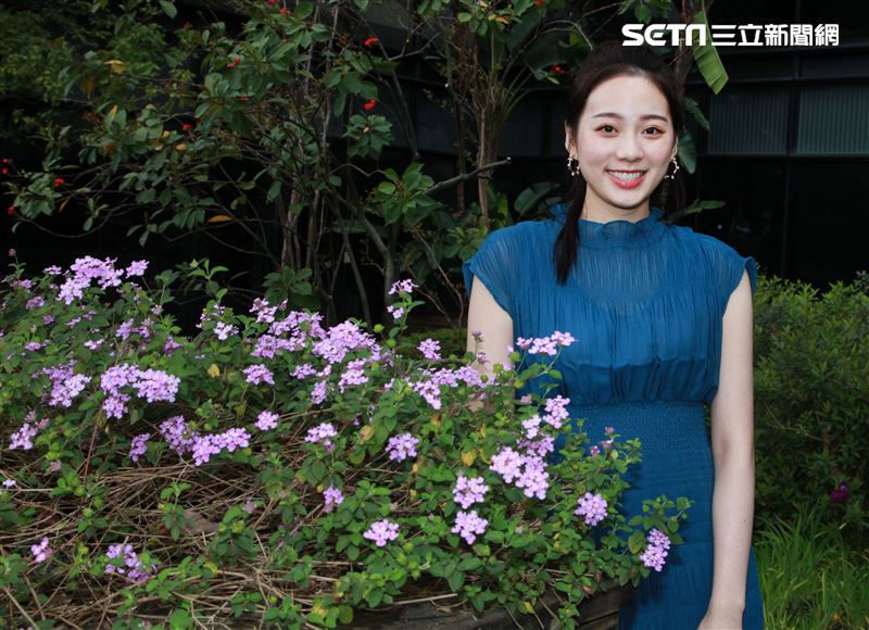 Amy Liu接受三立新聞網專訪。（記者邱榮吉/攝影）