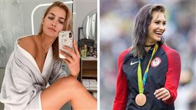 Monica Aksamit曾獲里約奧運銅牌。（圖／翻攝自Monica Aksamit IG）