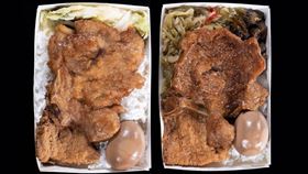 國家鐵道博物館籌備處發文鐵路便當國家鐵道博物館籌備處經常在臉書發文與民眾互動，30日深夜的一則「宵夜文」，貼出2款鐵路便當。左為台北站台鐵便當，右為七堵站台鐵便當。（國家鐵道博物館籌備處提供）中央社記者鄭景雯傳真　109年3月31日