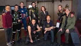 《復仇者聯盟4》上映一年後機密側拍照公開曝光。（圖／翻攝自Chuck Zlotnick IG）